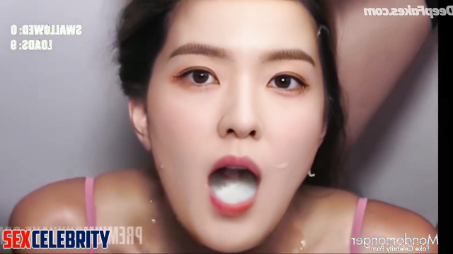 아이린 레드벨벳 they didn't ask her opinion and finished in her mouth, Irene ai