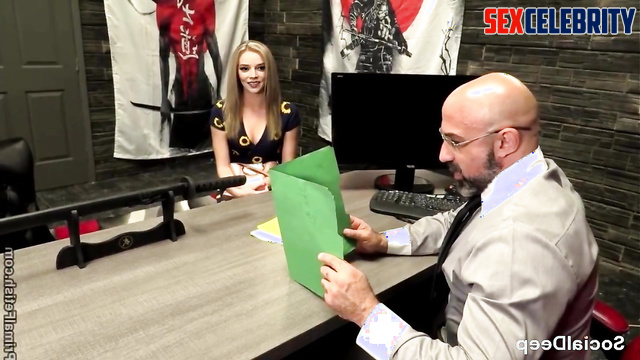 Anya Taylor-Joy gets her asshole drilled at job interview /deepfakes