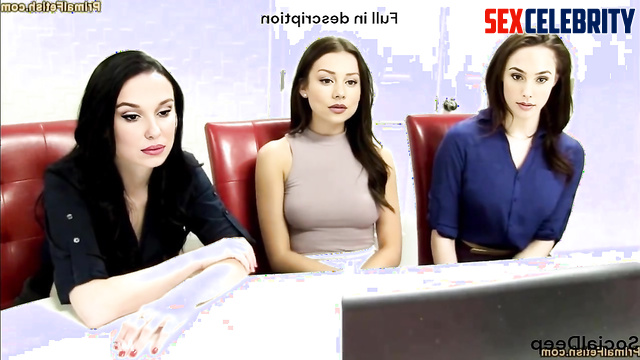 Gal Gadot, Ester Exposito & Millie Bobby Brown Stars masturbated together ai