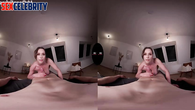 Jennifer Love Hewitt deepfake POV VR jerks your cock with her hands, feet & gives titfuck