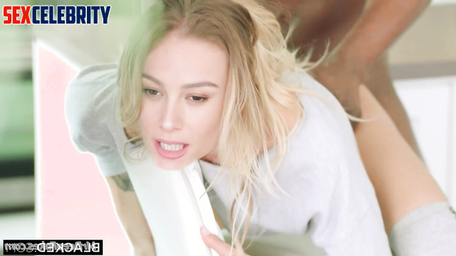 Brie Larson deepfake screams loudly from big black cock in her pussy