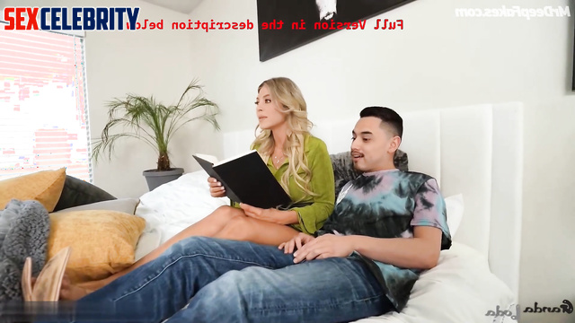 Sydney Sweeney deepfake reads you a bedtime story and helps you cum