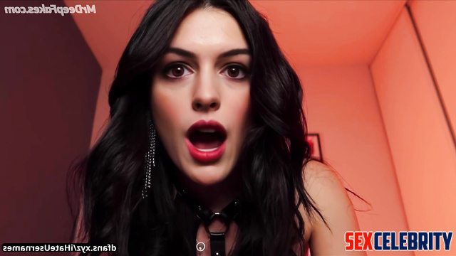 Hot MILF mommy Anne Hathaway deepfake dirty talk and POV sex with you