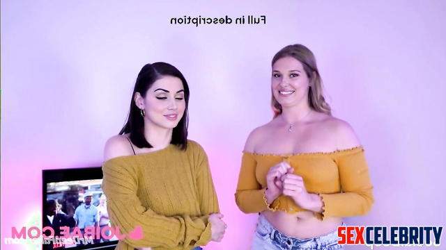 Millie Bobby Brown & Ana de Armas in short shorts is going to fuck you ai