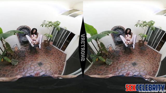 She dressed up for you like a slutty schoolgirl (Eva Green celebrity sex)