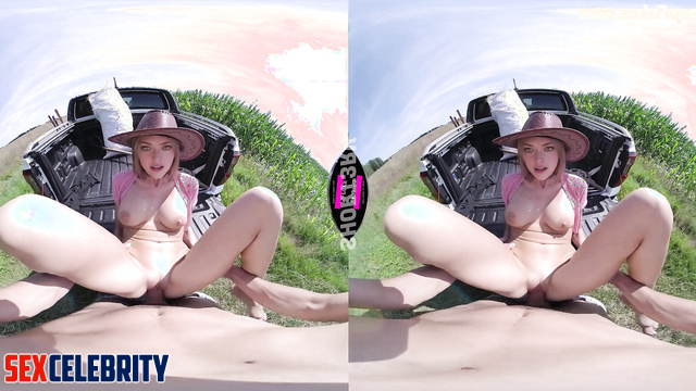 Hot cowgirl was fucked on the hood of a car, look / Amanda Seyfried A.I.