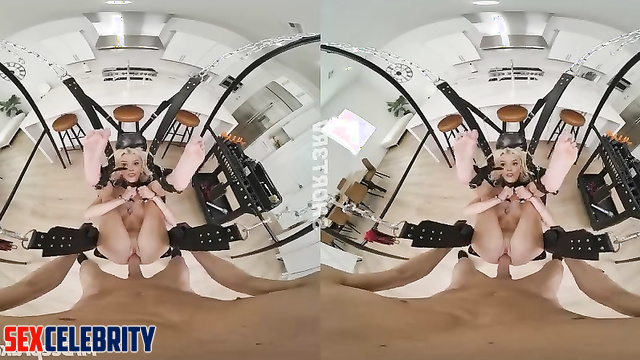 He fucked her for about 5 hours on the sex swing, fake Anya Taylor-Joy