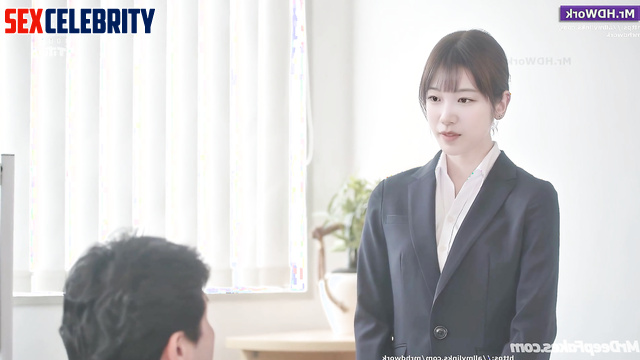 Kazuha LE SSERAFIM fake got drunk and seduced by a colleague at work to fuck hard 카즈하 르세라핌