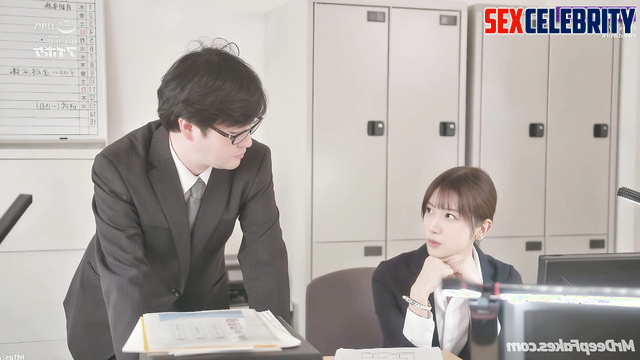 Kazuha LE SSERAFIM fake got drunk and seduced by a colleague at work to fuck hard 카즈하 르세라핌