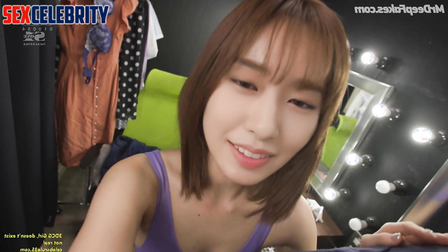 POV Yujin IZ*ONE deepfake in sexy swimsuit seduces you in her dressing room 안유진 아이브 아이즈원