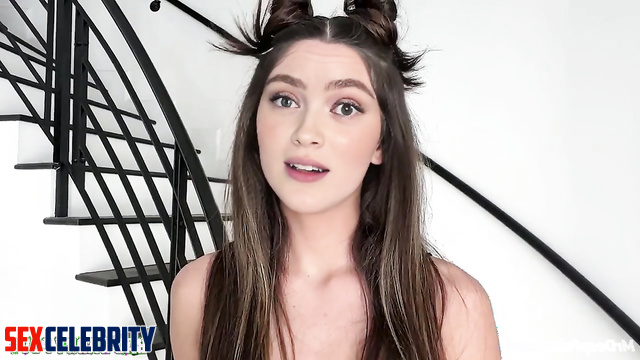 Sadie Sink deepfake POV takes cock in pussy from her stepdaddy