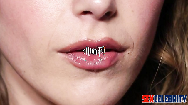 Her lips needs a cock - Kiernan Shipka solo internet celebrity