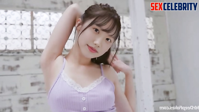 Girl showed her cute tits for fans, Mana Ashida (芦田愛菜 フェイクポルノ) face swap