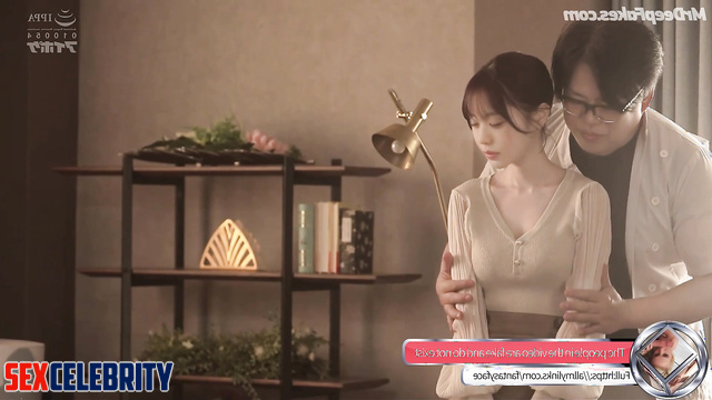 Husband watching as his friend pleasing her / Wonyoung (장원영 아이브) fakeapp