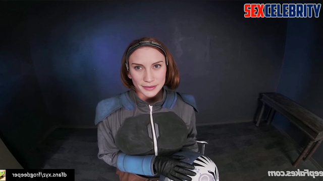 Mandalorian slut needs your cosmic sexual energy - Katee Sackhoff A.I.