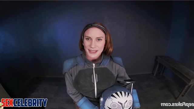 Mandalorian slut needs your cosmic sexual energy - Katee Sackhoff A.I.