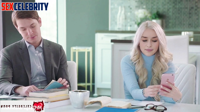 Young Emilia Clarke fucking with boyfriend her bestie - deepfake video