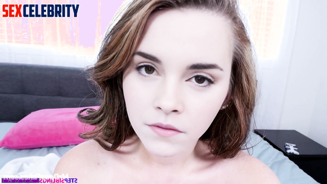 Star with babe face fucking like a dirty whore - Emma Watson pov fakeapp