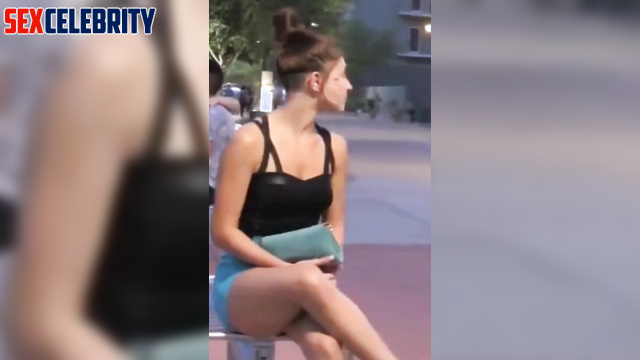 Hot Latina AI Jackie Guerrido upskirt flash
