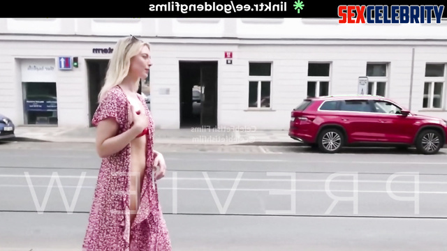 AI Maria Sharapova - Spicy Blonde Public Nudity