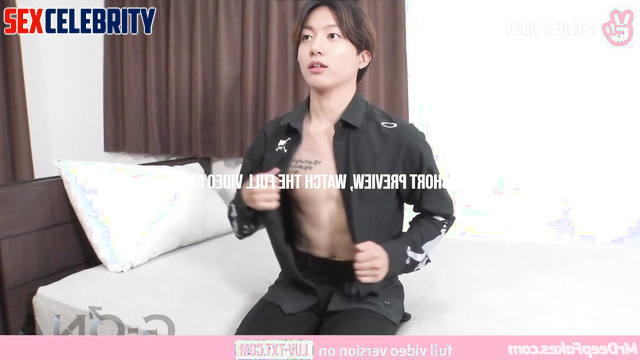 (정국 방탄소년단) Jungkook was asked to undress for her daddy, real fake
