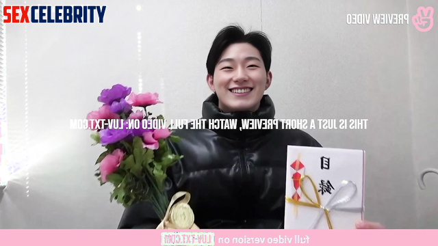 Korean singer 산 San gets nice gifts from his (한국어) fans 에이티즈 ATEEZ