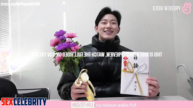 Korean singer 산 San gets nice gifts from his (한국어) fans 에이티즈 ATEEZ