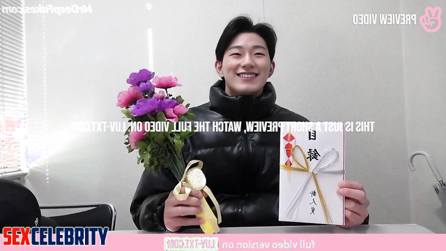 Korean singer 산 San gets nice gifts from his (한국어) fans 에이티즈 ATEEZ