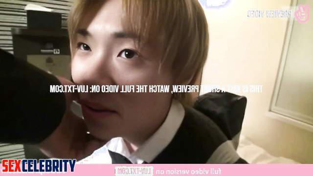 Gay strokeing his face, Jungwon (정원 엔하이픈) artificial intelligence