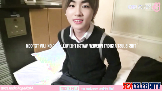 Gay strokeing his face, Jungwon (정원 엔하이픈) artificial intelligence