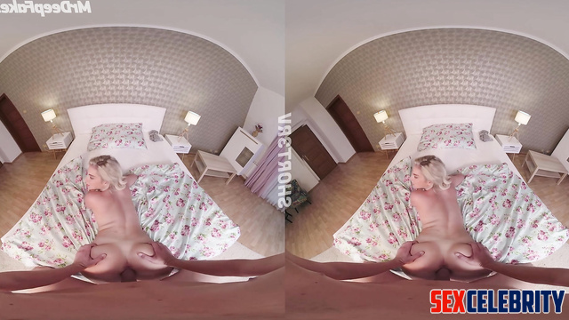 POV you fuck gorgeous blonde Sharon Stone deepfake in different positions
