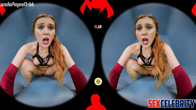 Elizabeth Olsen face swap bounces on your cock and moans very loudly, enjoying