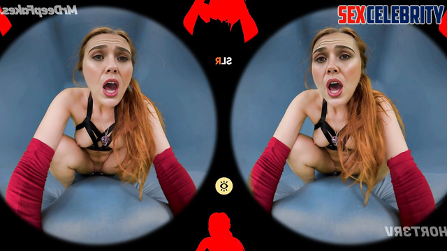 Elizabeth Olsen face swap bounces on your cock and moans very loudly, enjoying