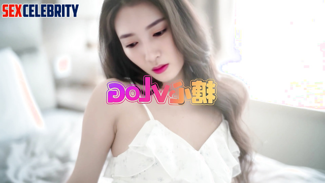 (江疏影 假名人色情片) young couple fucking so long and sweet, Jiang Shuying A.I.