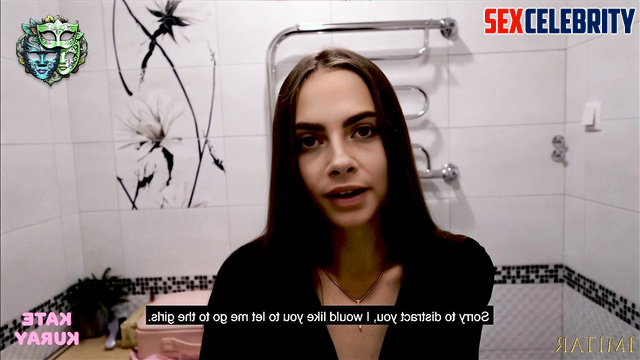 Toilet blowjob drives her crazy, look (Cara Delevingne pov sex scenes)