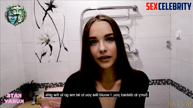 She loves sucking exactly in the toilet, Chloe Grace Moretz pov sex scene