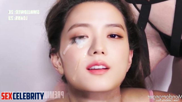 Beauty Jisoo (지수 블랙핑크) is a spoiled girl and she needs sperm, face swap