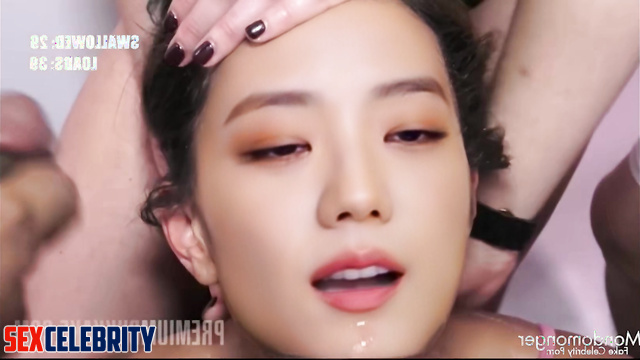 Beauty Jisoo (지수 블랙핑크) is a spoiled girl and she needs sperm, face swap