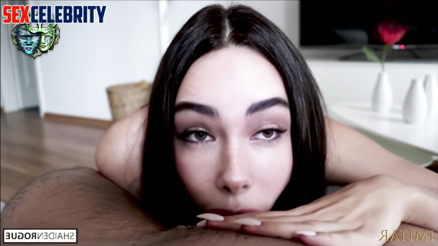 Madison Beer in pov ai scene - she getting fast cock movements