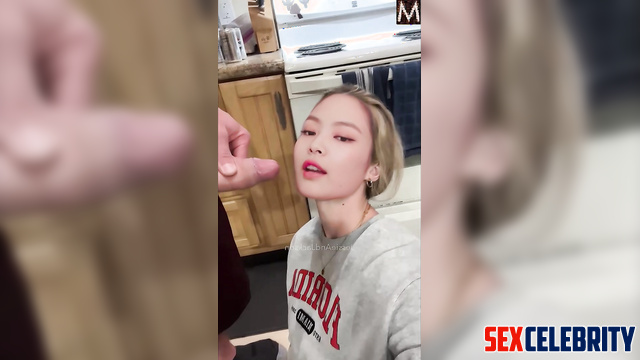 She is ready to eat your sperm after dinner, Jennie (제니 블랙핑크) face swap