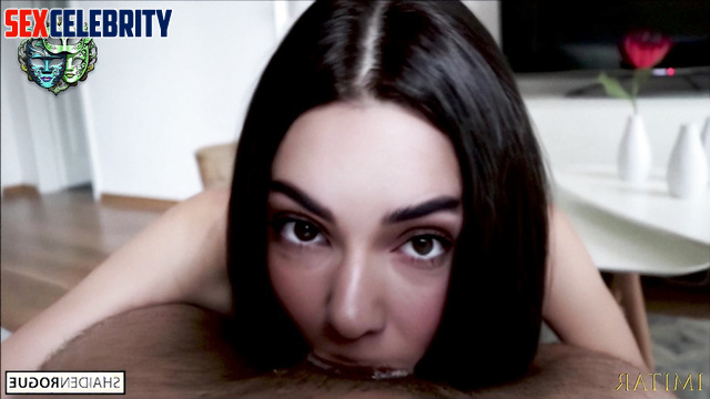 Slutty famous babe asked you to cum in her mouth / Kendall Jenner A.I.