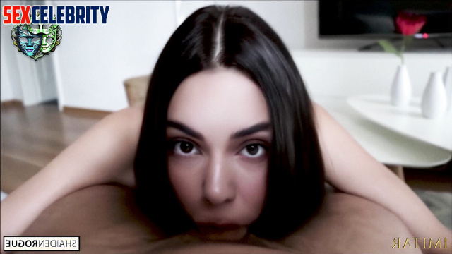 Slutty famous babe asked you to cum in her mouth / Kendall Jenner A.I.