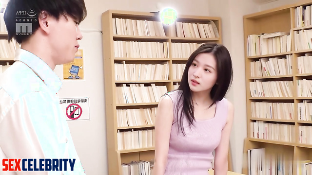 They did things that were forbidden in the library, Wang Churan 王楚然 成人 ai