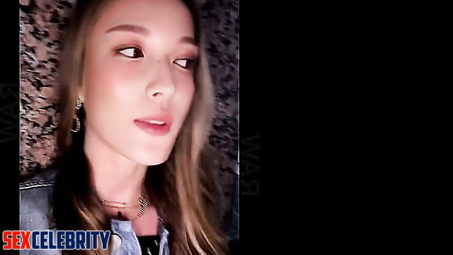 Tattooed black pleased her horny body with his tongue 미나 트와이스 Mina A.I.