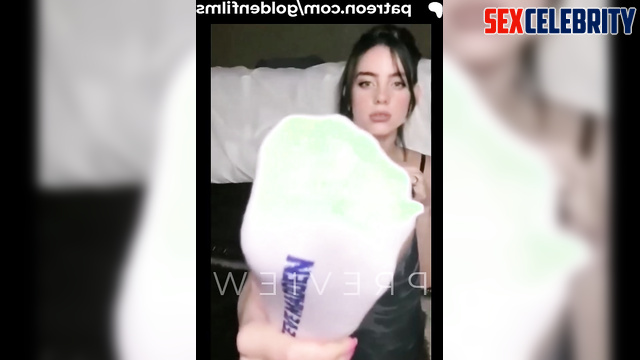 Fake Billie Eilish - Taking off her Socks and Sucking her Feet