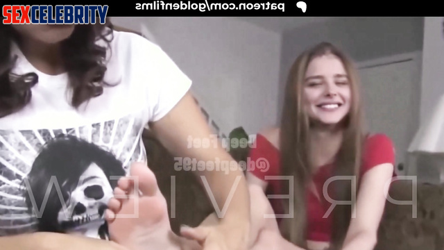 Deepfake Chloë Grace Moretz - Her Mother Tickles her Feet