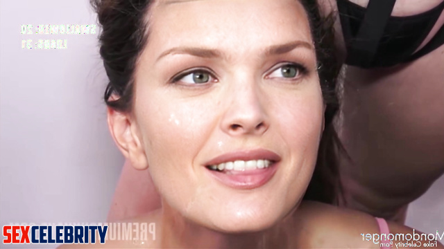 Her mouth was used as a storage area for sperm, Dina Meyer pov bukkake ai