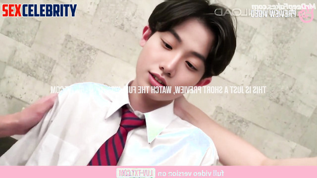 Fake Jaehyun NCT's embarrassed student gets seductively stripped 가짜 재현 NCT