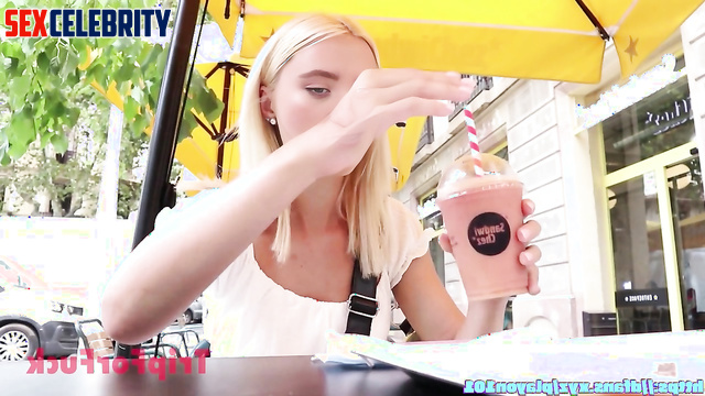 Kathryn Newton sex tapes invite you to a photo shoot that ends with sex