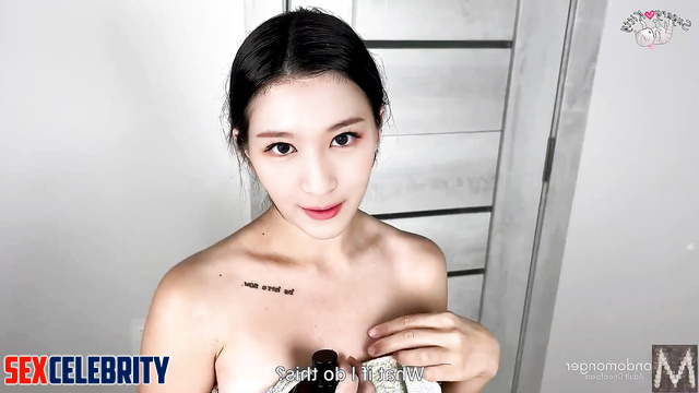 (사나 트와이스) Sana deep learning prog - her mouth seduced you at the kitchen